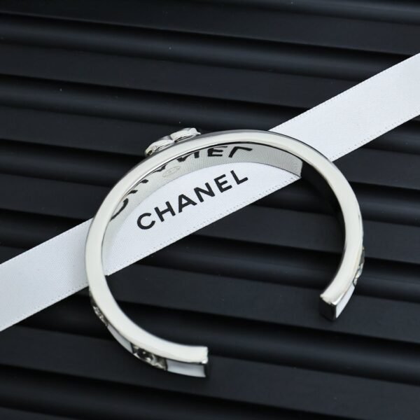 Black and White enamel square diamond bracelet.JW01 - Image 4
