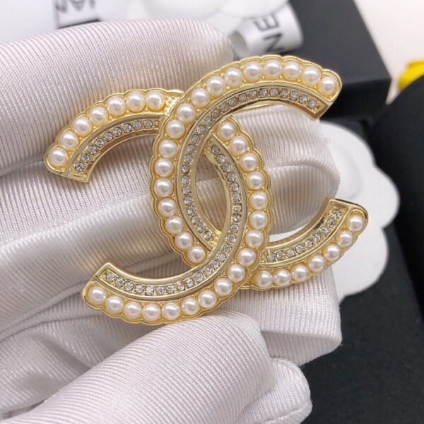 Rice Bead Diamond Brooch .JW01 - Image 5