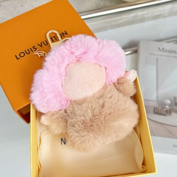 Small Sunflower Pink Plush keychain Pendant .JW - Image 8