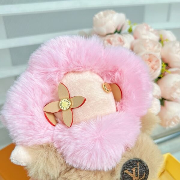 Small Sunflower Pink Plush keychain Pendant .JW - Image 9