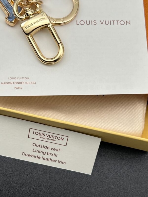 M02590 Gloss Keychain with shiny metal can be used as bag charm or Keychain .JW01 - Image 6
