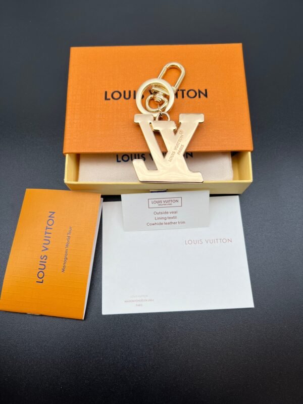 M02590 Gloss Keychain with shiny metal can be used as bag charm or Keychain .JW01 - Image 7