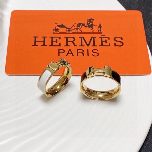 18K gold-plated with color, fine steel Ring .JW01 - Image 3