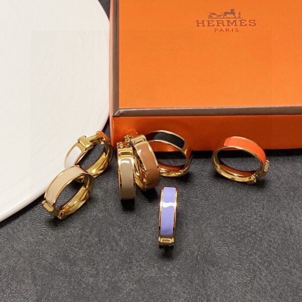 18K gold-plated with color, fine steel Ring .JW01 - Image 5