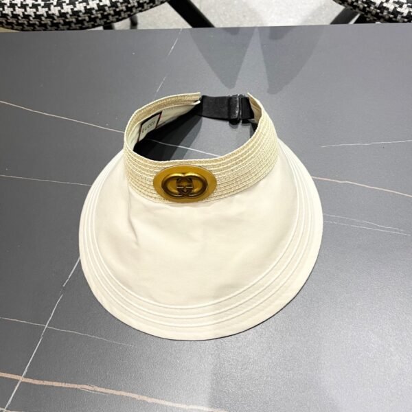 Sun protection empty top straw Hat. - Image 4