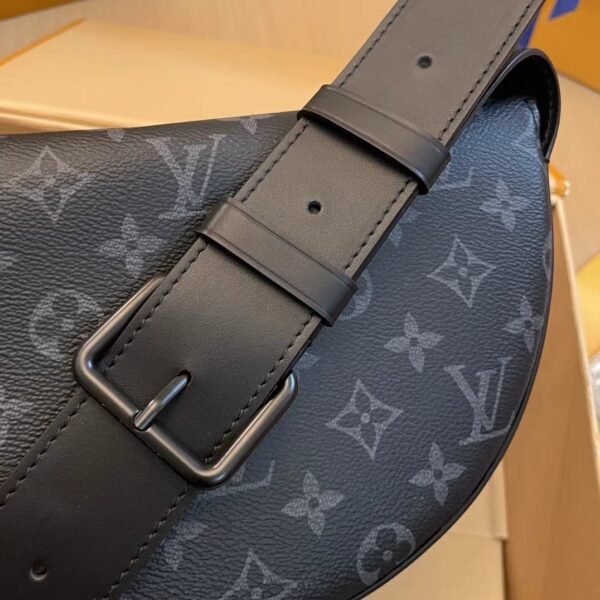 Moon Crossbody handbag made of Monogram eclipse canvas . - Image 7