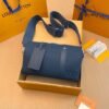 City Keepall handbag Soft Aerogram leather adjustable shoulder strap. BW01