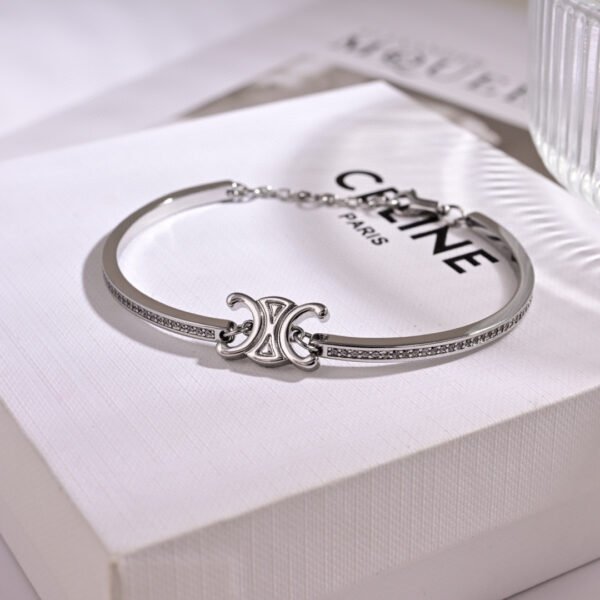 18k Gold Electroplated on consistent Brass material adjustable Bracelet .JW01 - Image 2