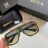LXN-EVO Green UV Protected Square Unisex Sunglasses Limited edition in titanium frame.