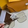 High-quality metal rimmed Silver frame, simple yet sophisticated rectangular glasses for women.