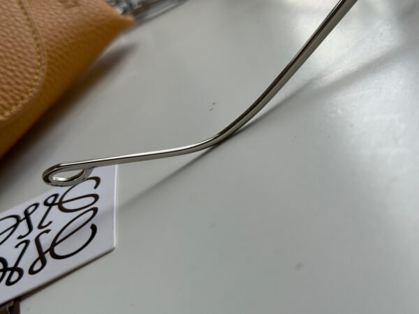 High-quality metal rimmed Silver frame, simple yet sophisticated rectangular glasses for women. - Image 11