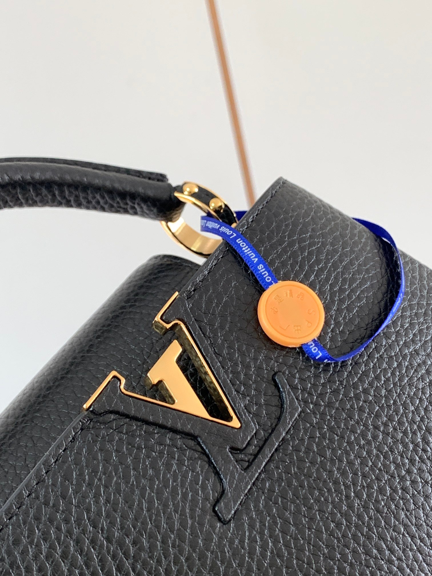 Premium quality original leather Capucines BB Full grain cowhide. - Image 5