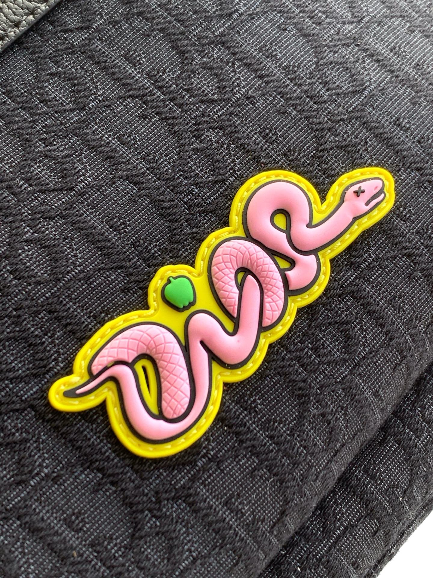 kAW$ limited collection Rider 2.0 backpack embossed cowhide leather with printed effect. - Image 6