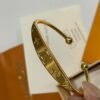 High quality 18K thick gold plated stainless steel material Women's Bracelet.
