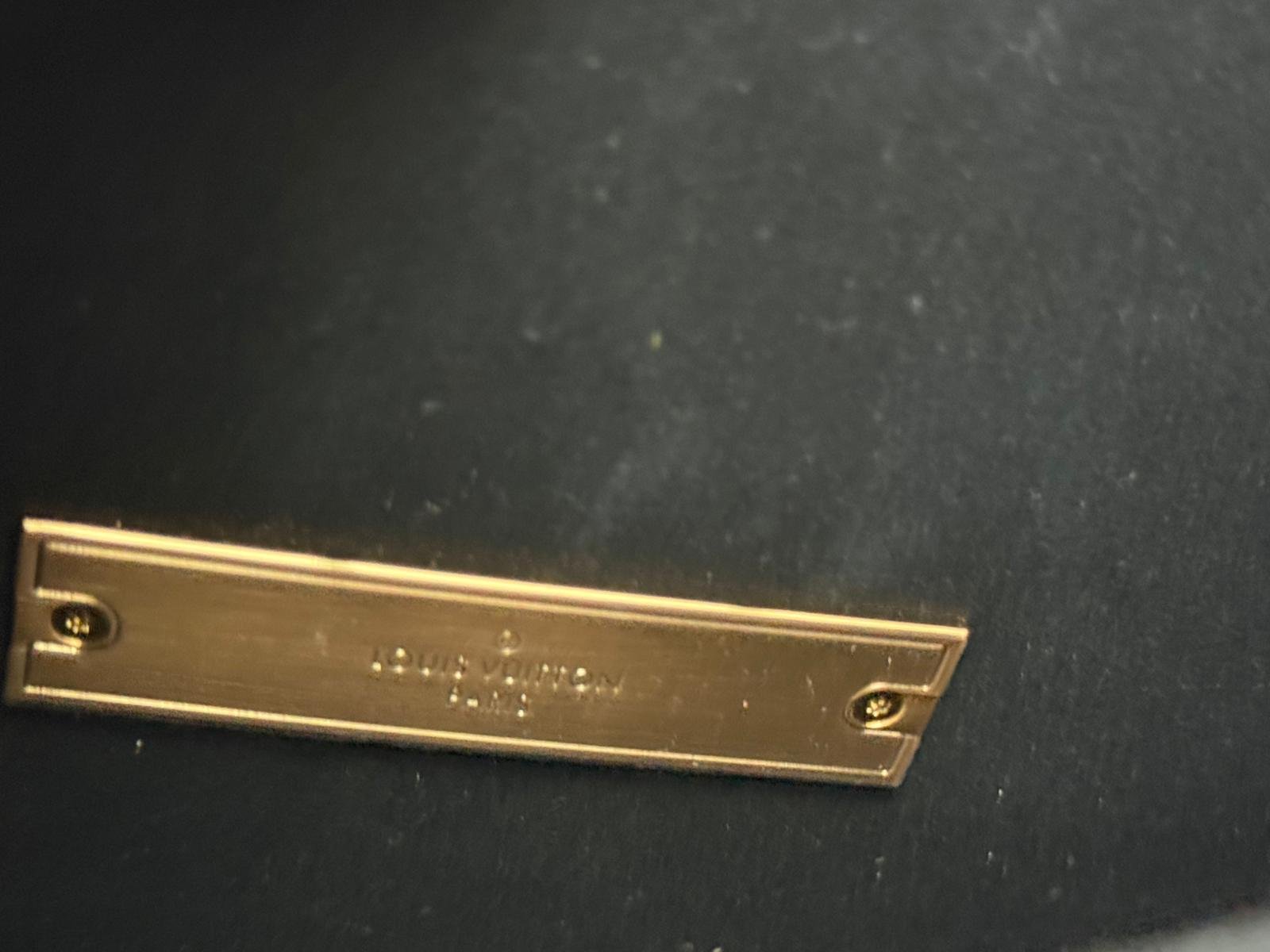 High quality leather Dauphine MM Classic brown Monogram canvas shoulder bag. - Image 15