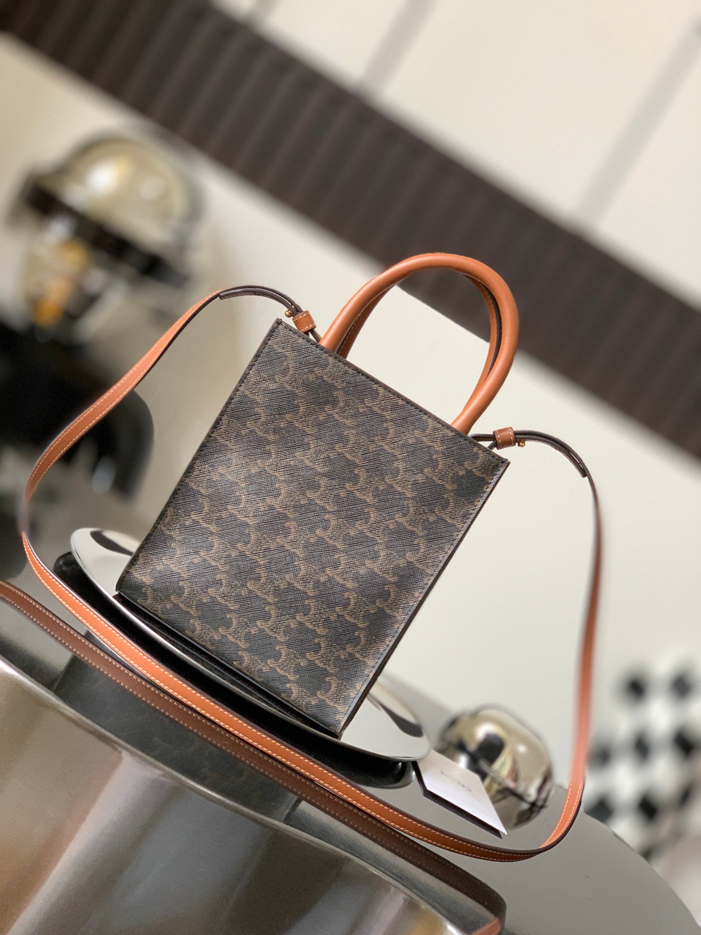 "Mini Cabas" very durable material, light and large capacity Cute Handbag can be shoulder,cross-body,hand-carry. - Image 2