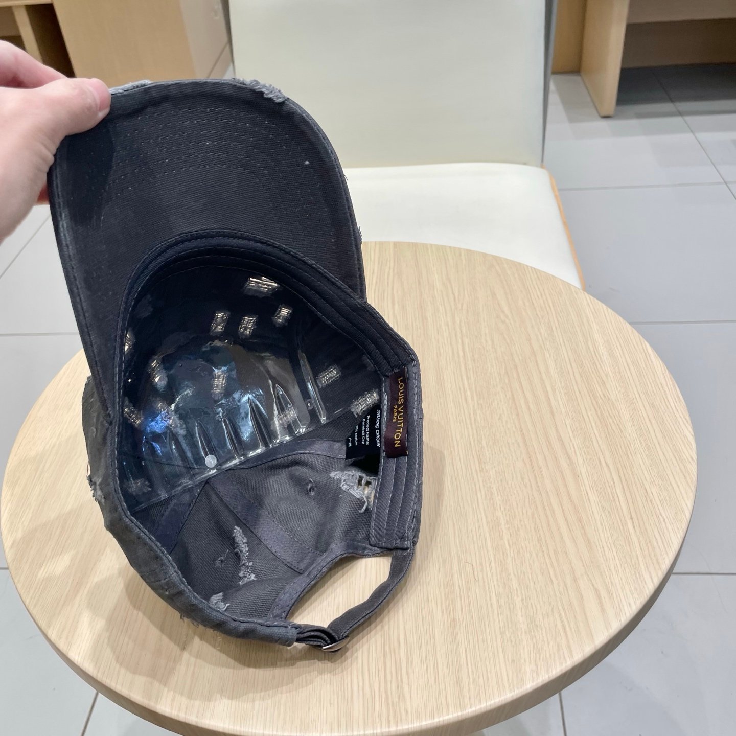 High-end genuine quality washed denim cap Versatile and unisex Baseball cap! - Image 2