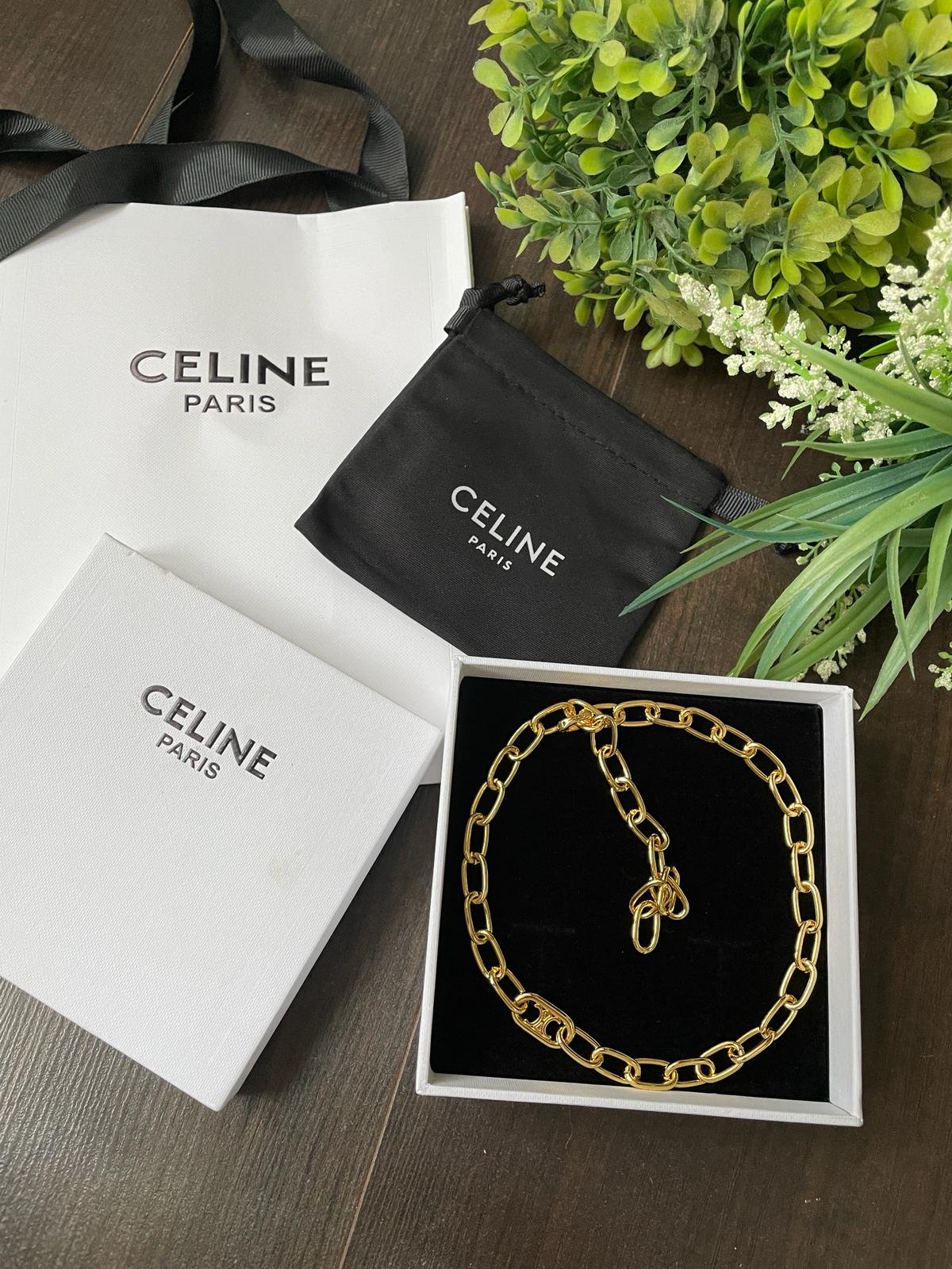 18K gold plated High grade Brass adjustable Necklace.