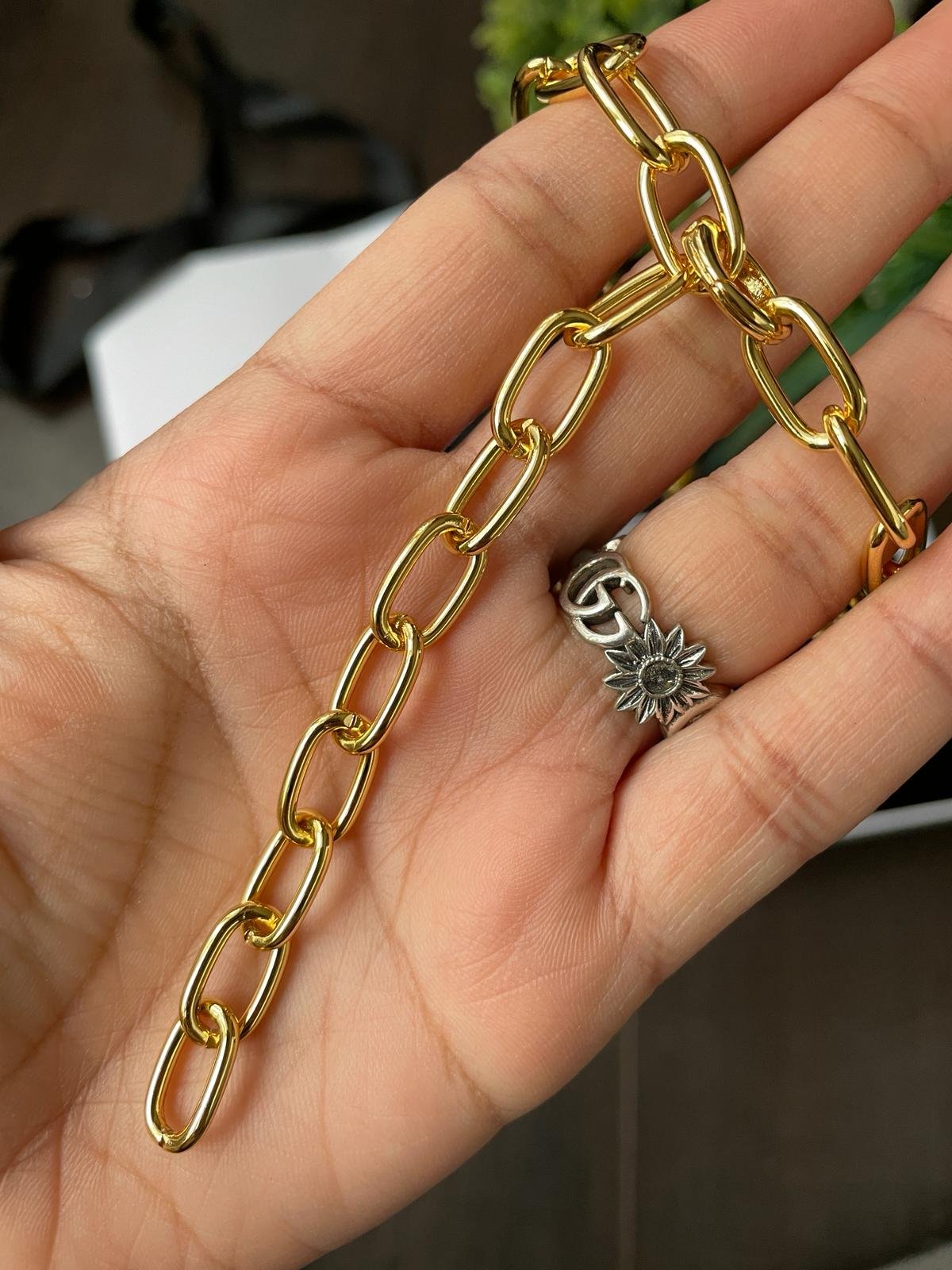 18K gold plated High grade Brass adjustable Necklace. - Image 5