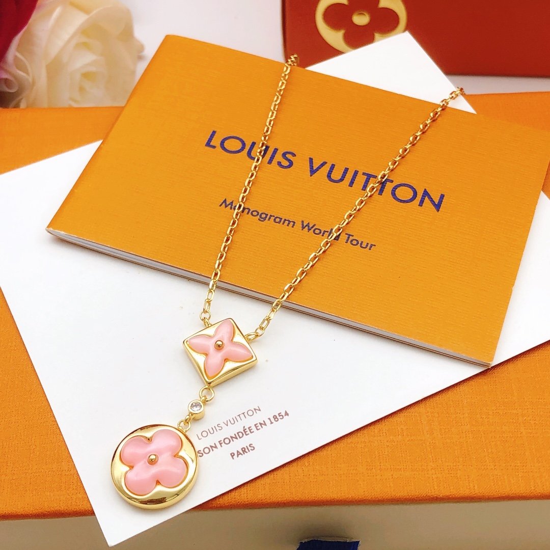 Color Blossom BB Necklace high quality Brass material as original. - Image 6