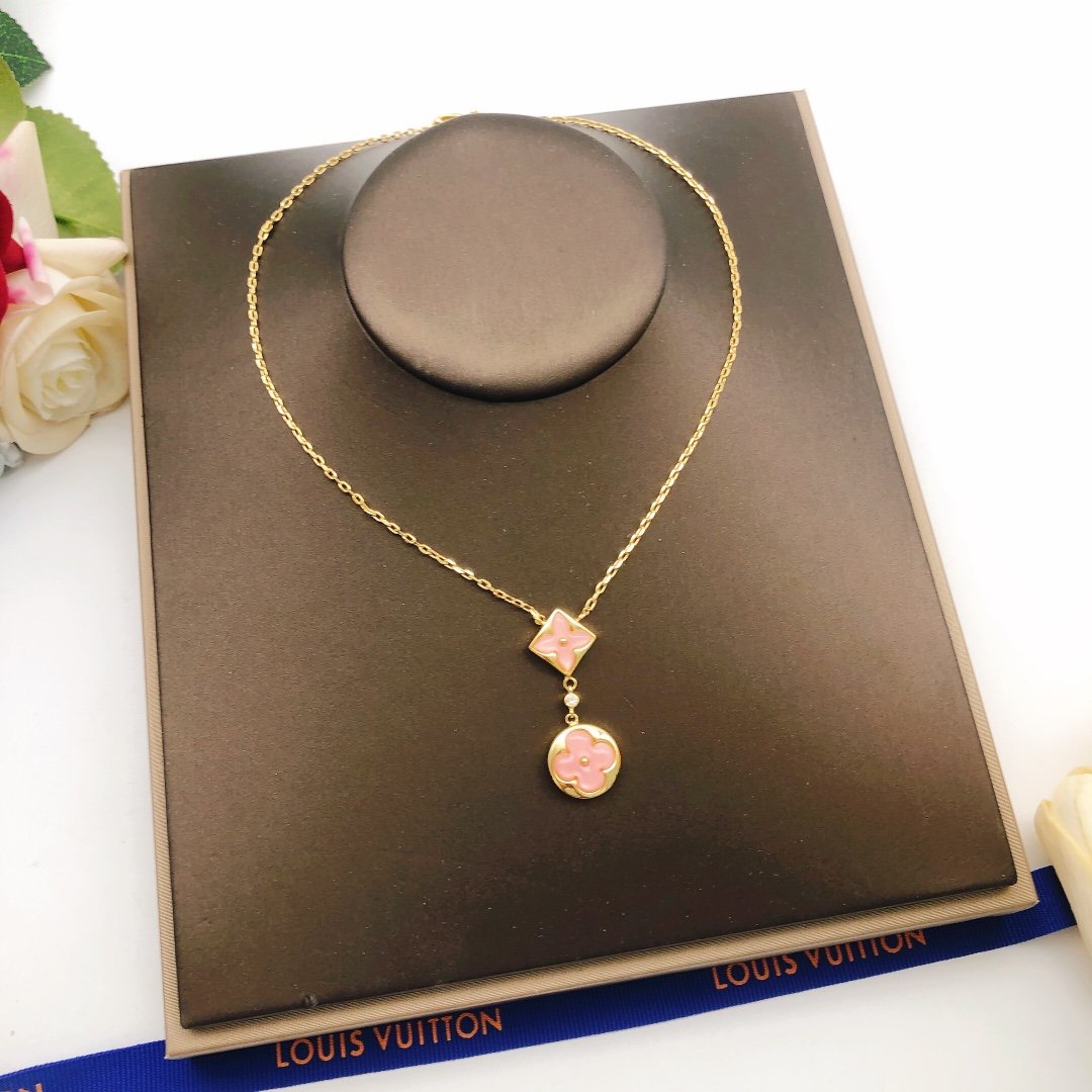 Color Blossom BB Necklace high quality Brass material as original. - Image 2