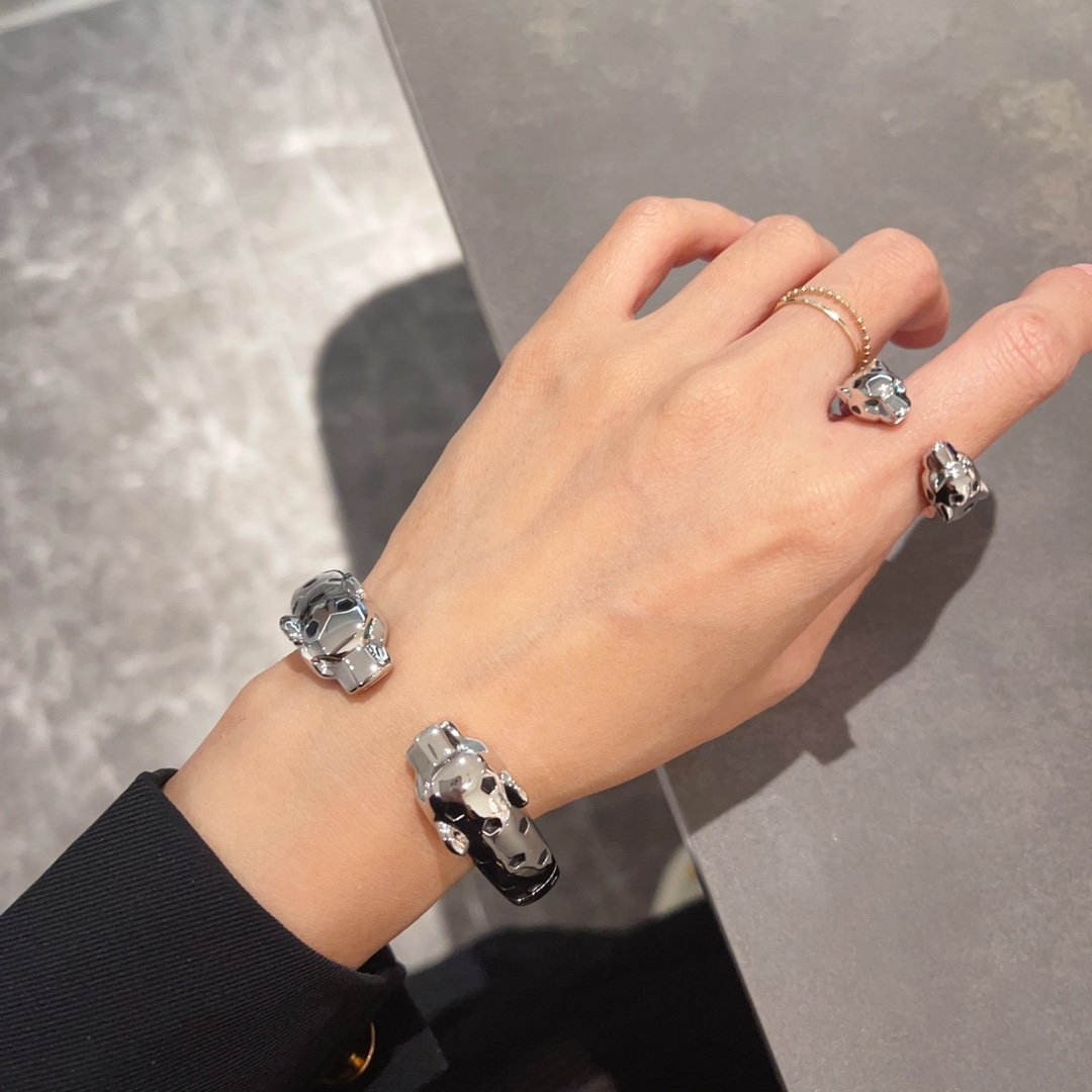 18K gold plated double-headed leopard ”panther de C@rt!er”. - Image 8