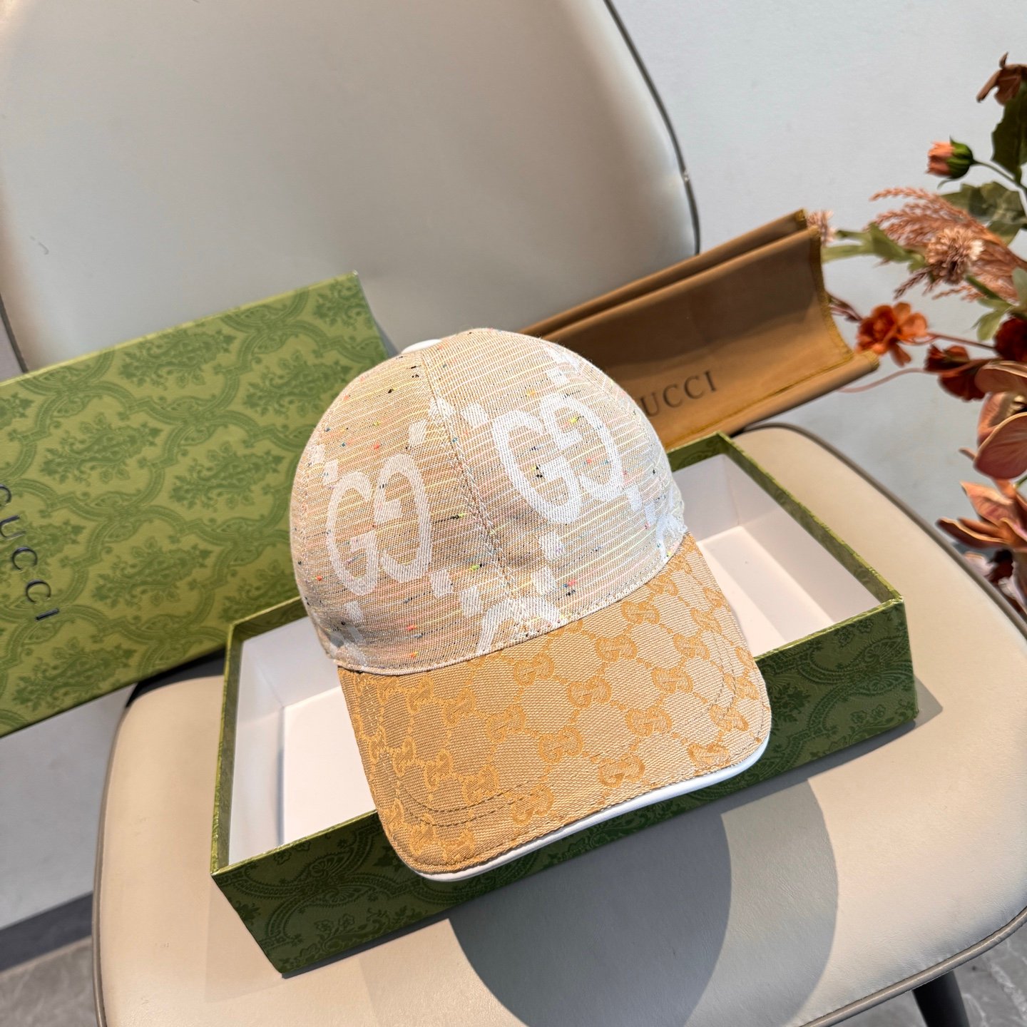 Baseball Cap head circumfrence is 56 with adjustable patch with cowhide and fabric canvas.