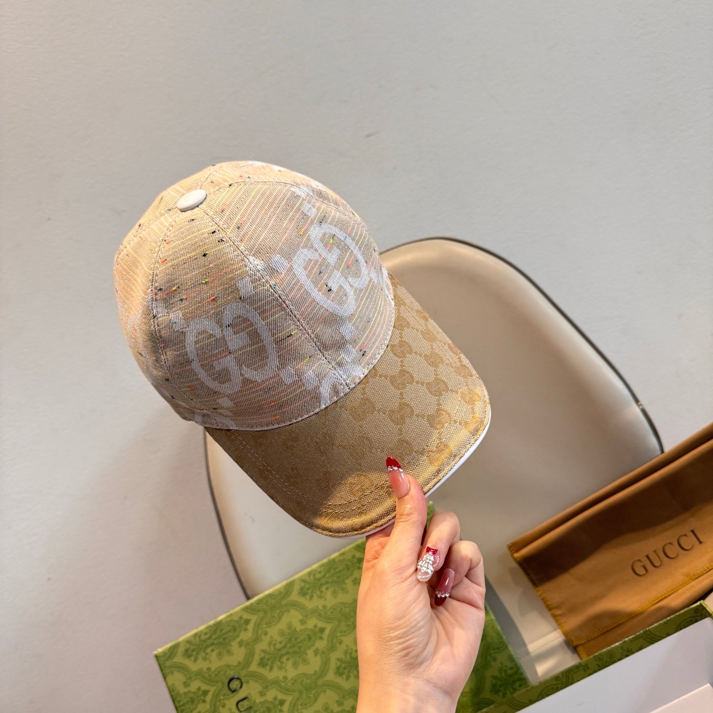 Baseball Cap head circumfrence is 56 with adjustable patch with cowhide and fabric canvas. - Image 8