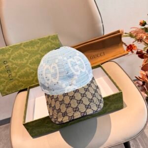 Blue Baseball Cap head circumfrence is 56 with adjustable patch with cowhide and fabric canvas.