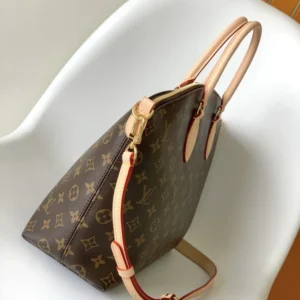 Alternative view of Boetie PM handbag made of high quality leather in monogram canvas.