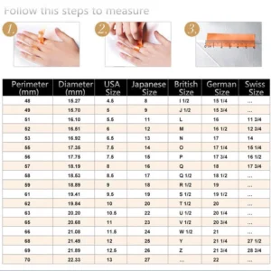 Alternative view of Love Ring with gems and diamonds inlaid in Silver / gold / Rose gold.