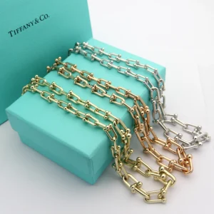 Link chain necklace in silver / Gold /rose gold.