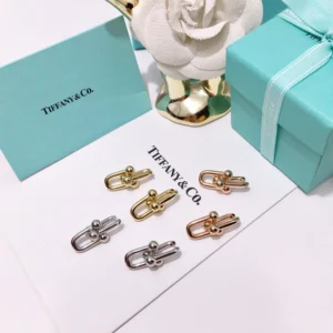 City HardWear earrings,industrial-inspired link design.