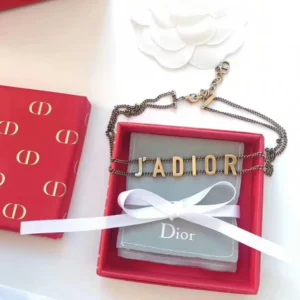 Alternative view of JAD!0r cut out Choker Necklace in aged gold tone.